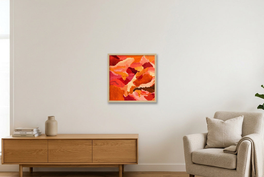 Cascais — 40×40cm, 16×16" Oak Frame