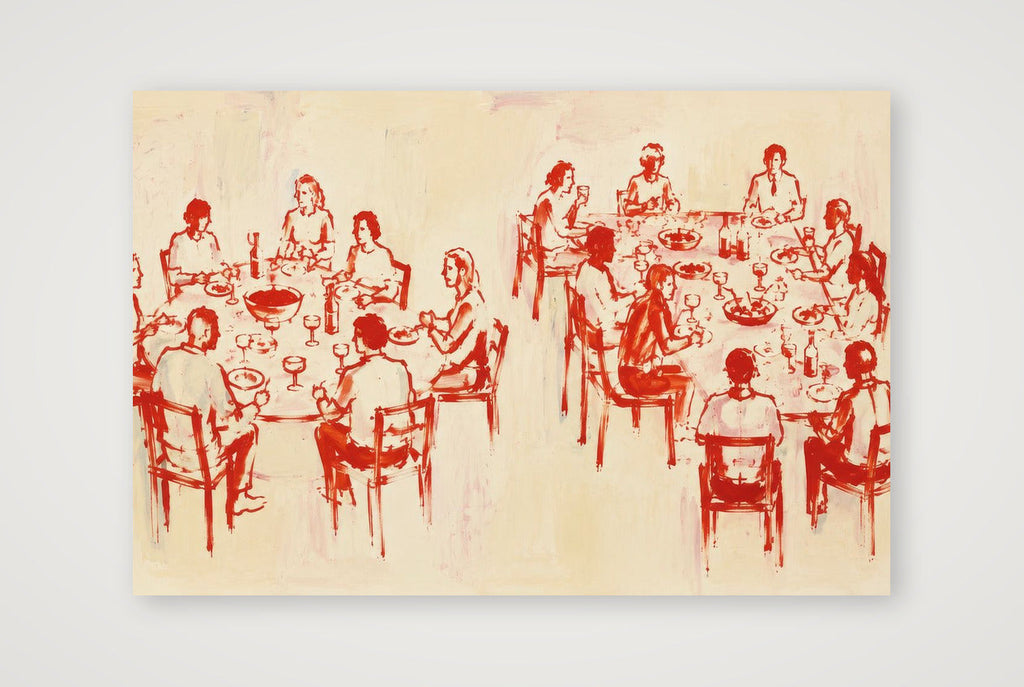 A place at the table — 60×40cm, 24×16" Print only