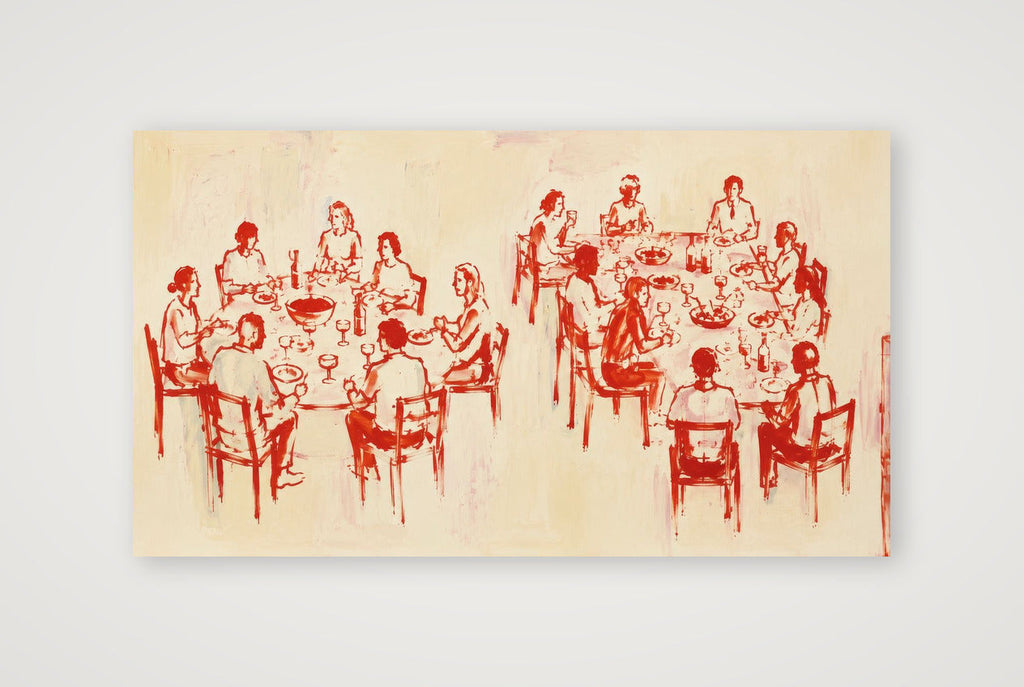 A place at the table — 180×101cm, 71×40" Print only