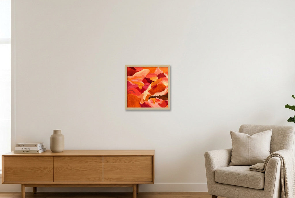 Cascais — 30×30cm, 12×12" Oak Frame